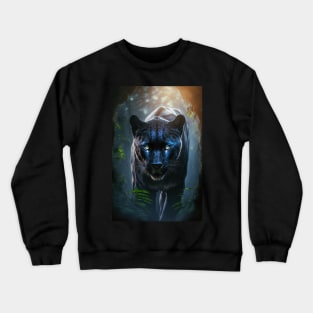 Intense Prowling Panther Crewneck Sweatshirt